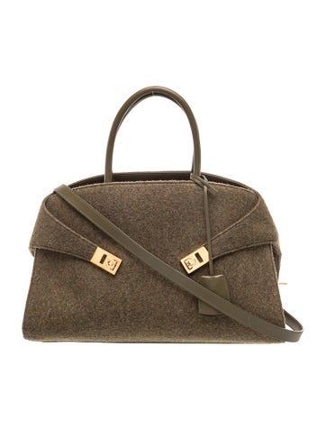 Wool Top Handle Bag