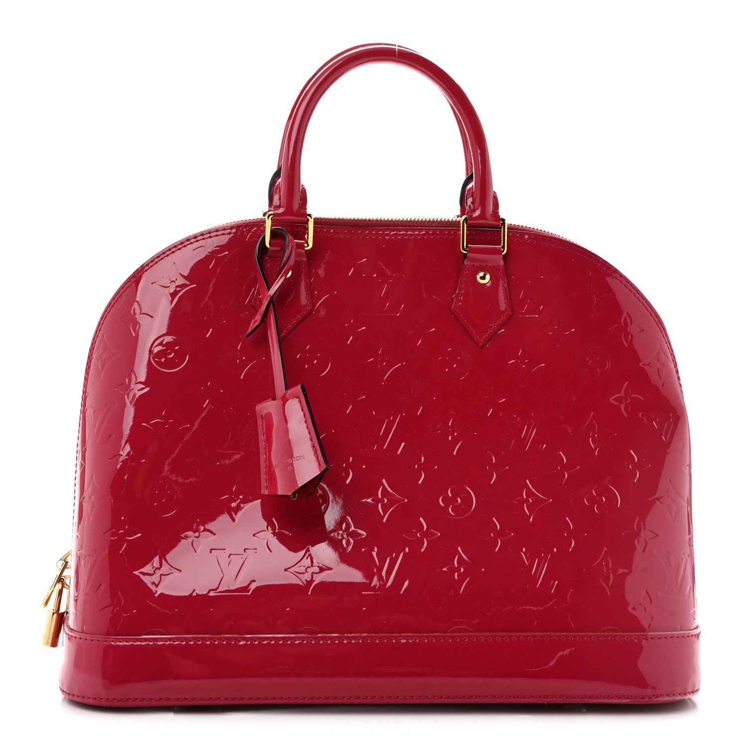 Louis Vuitton Vernis Alma MM Rose Indien