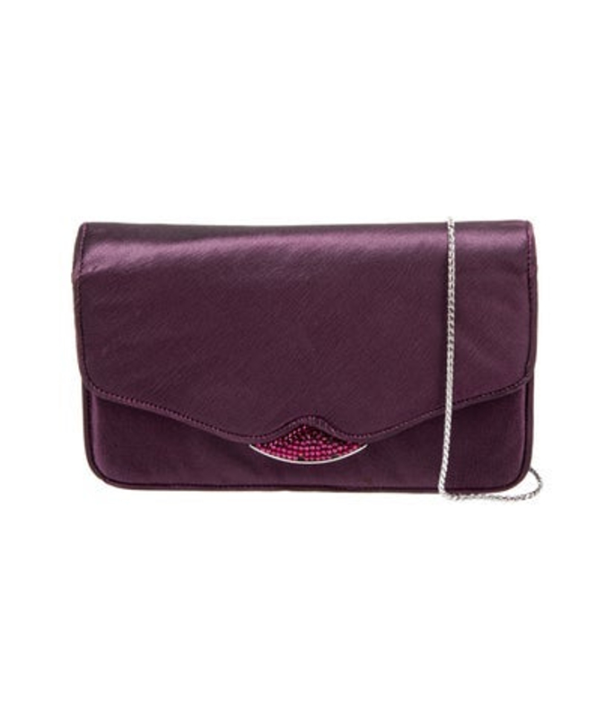 Judith Leiber Leiber Satin Clutch