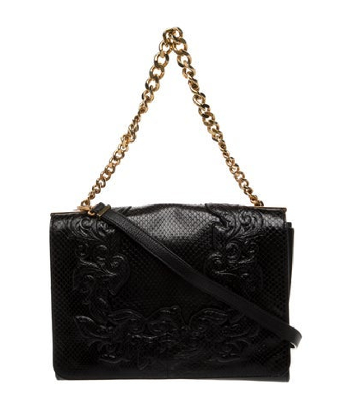 Versace Leather Shoulder Bag