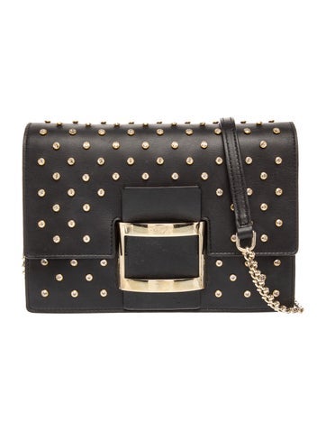 Roger Vivier Leather Clutch