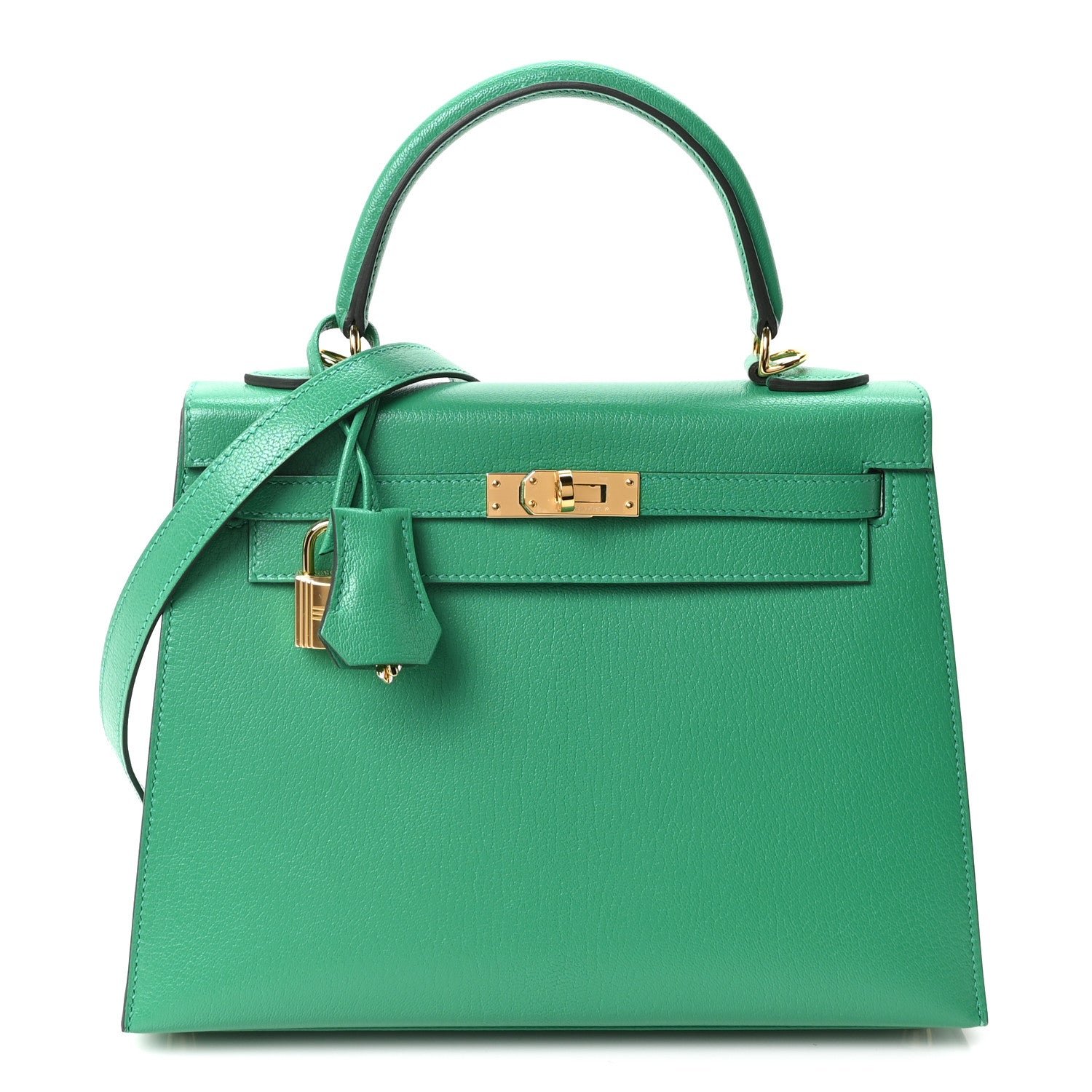 Hermes Chevre Chamkila Kelly Sellier 25 Menthe