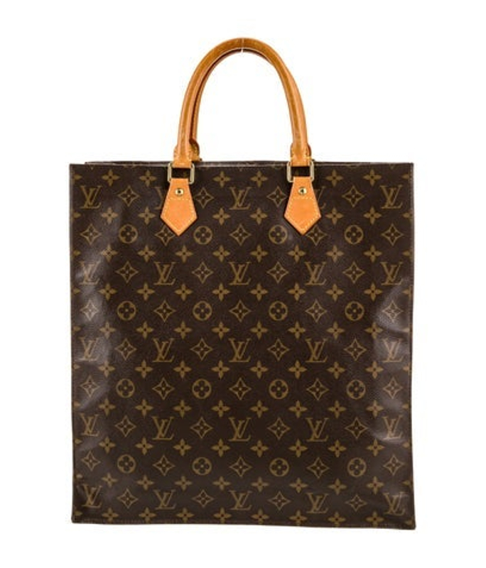 Louis Vuitton Vuitton Lv Monogram Sac Plat Vintage