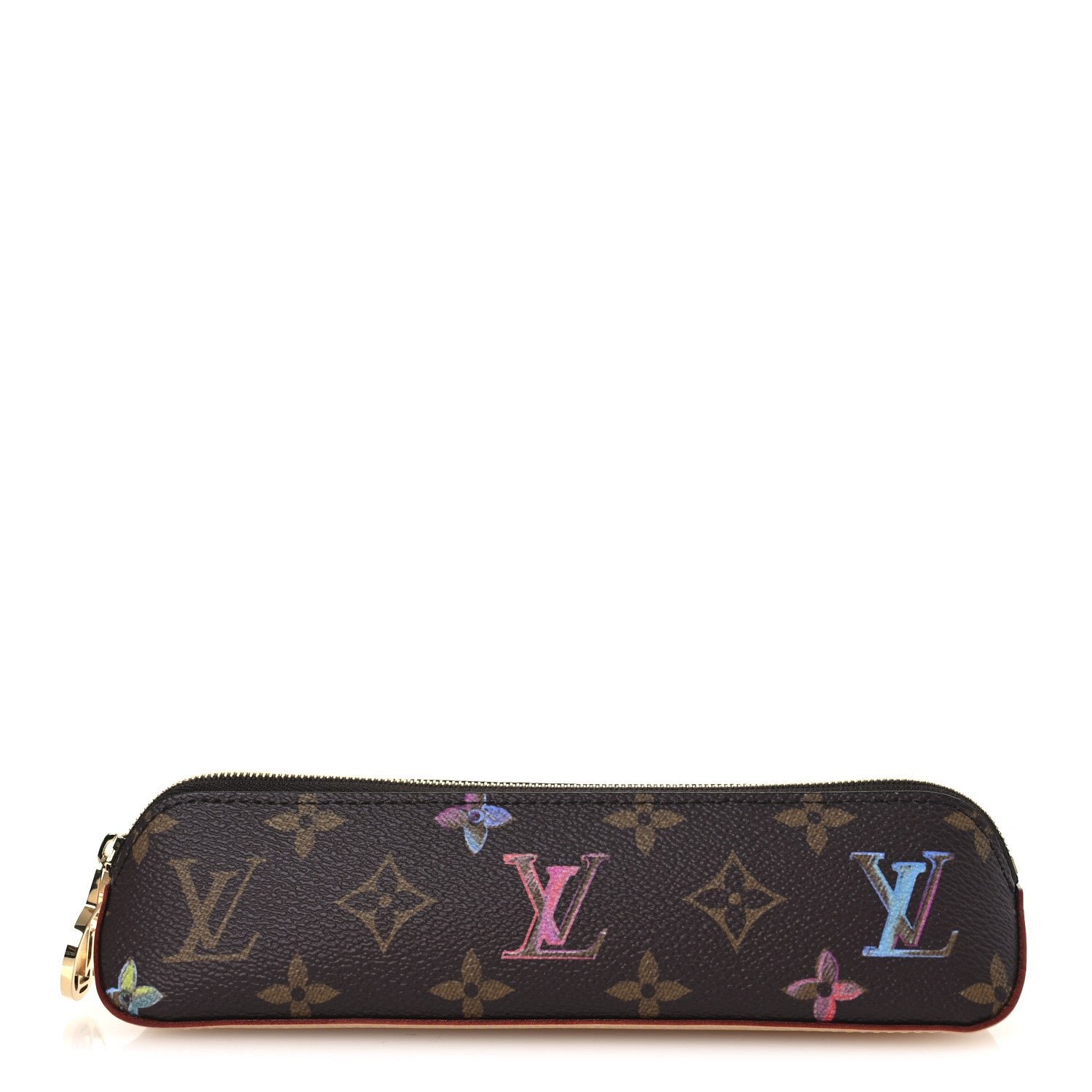 Louis Vuitton Monogram Art And Craft Elizabeth Pencil Pouch Multicolor