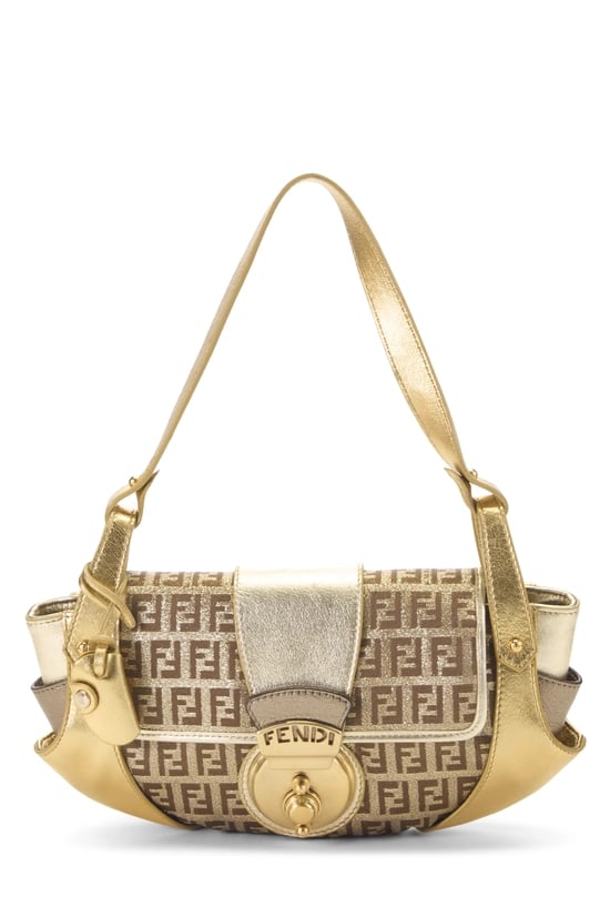 Gold Zucchino Lurex Compilation Clutch