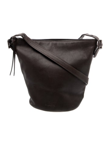 Leather Bucket Bag