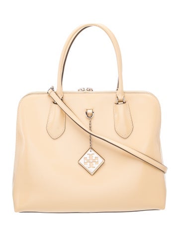 Patent Leather Top Handle Bag