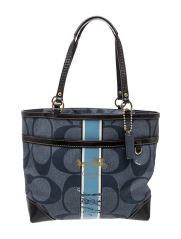 Coach Canvas Tote