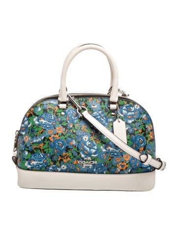 Coach Leather Top Handle Bag