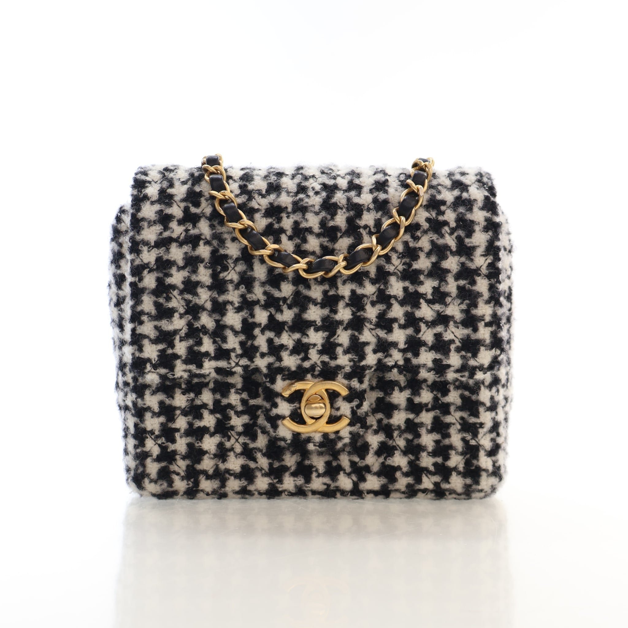 Chanel Chanel Mini Tweed Square Classic Flap Bag