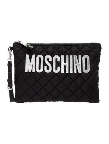 Moschino Nylon Clutch w/ Tags
