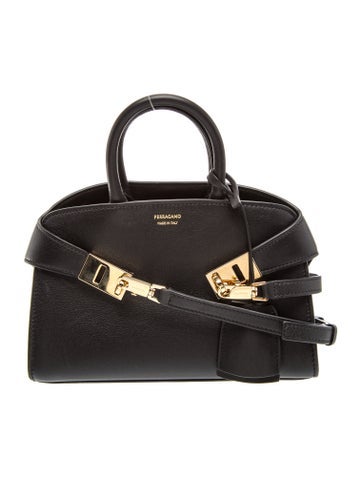Leather Top Handle Bag