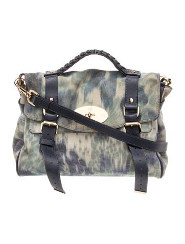 Mulberry Suede Messenger Bag