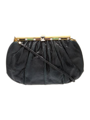 Snakeskin Evening Bag Vintage