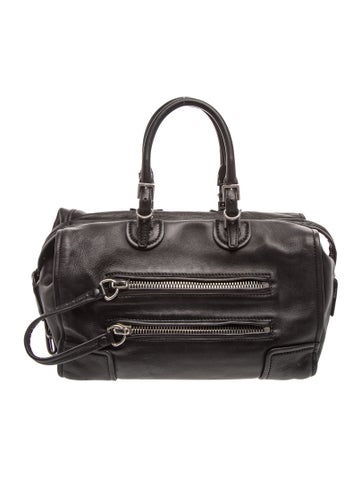 Leather Top Handle Bag