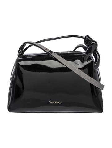JW Anderson Patent Leather Top Handle Bag w/ Tags