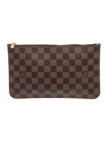 Damier Ebene Neverfull Pouch