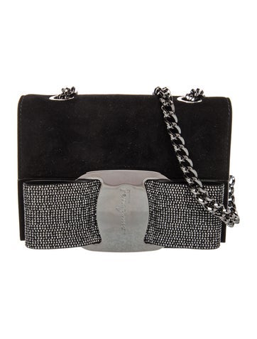 Salvatore Ferragamo Suede Shoulder Bag