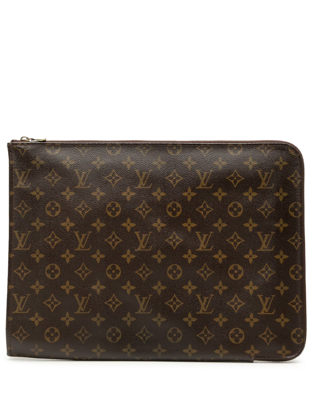 2002 Monogram Poche Documents Portfolio business bag