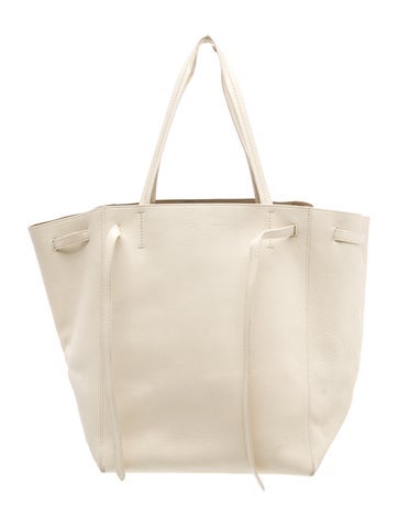 Celine Leather Cabas Phantom w/Belt Medium
