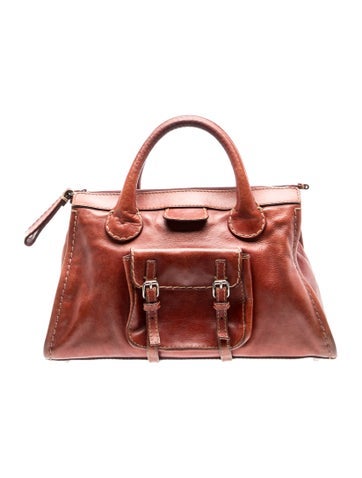 Chloe Leather Top Handle Bag