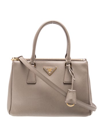 Saffiano Leather Galleria Double Zip