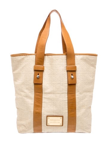 Balmain Canvas Tote