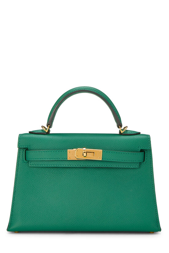 Hermes Menthe Epsom Kelly 20 NM