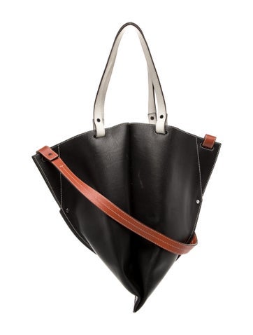 Leather Top Handle Bag