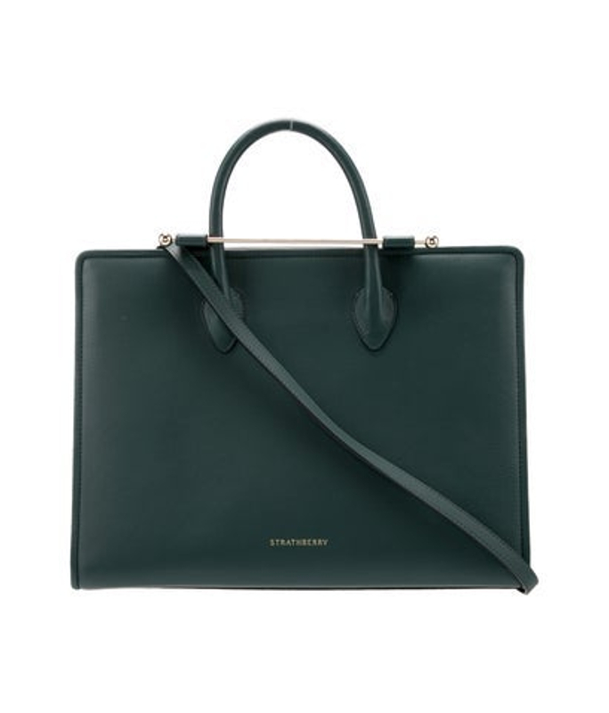 Strathberry Leather Top Handle Bag