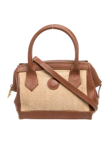 Leather Top Handle Bag