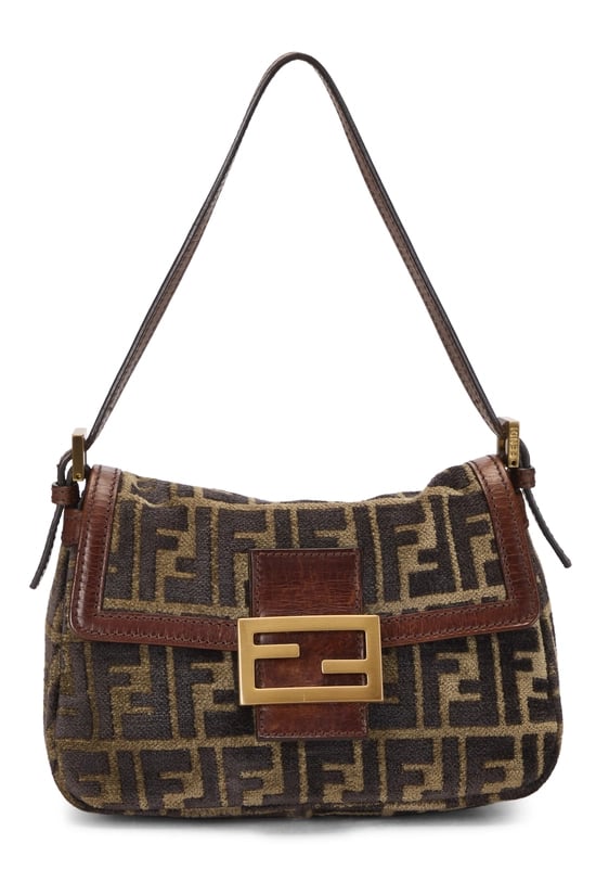 Brown Zucca Velour Mama Mini