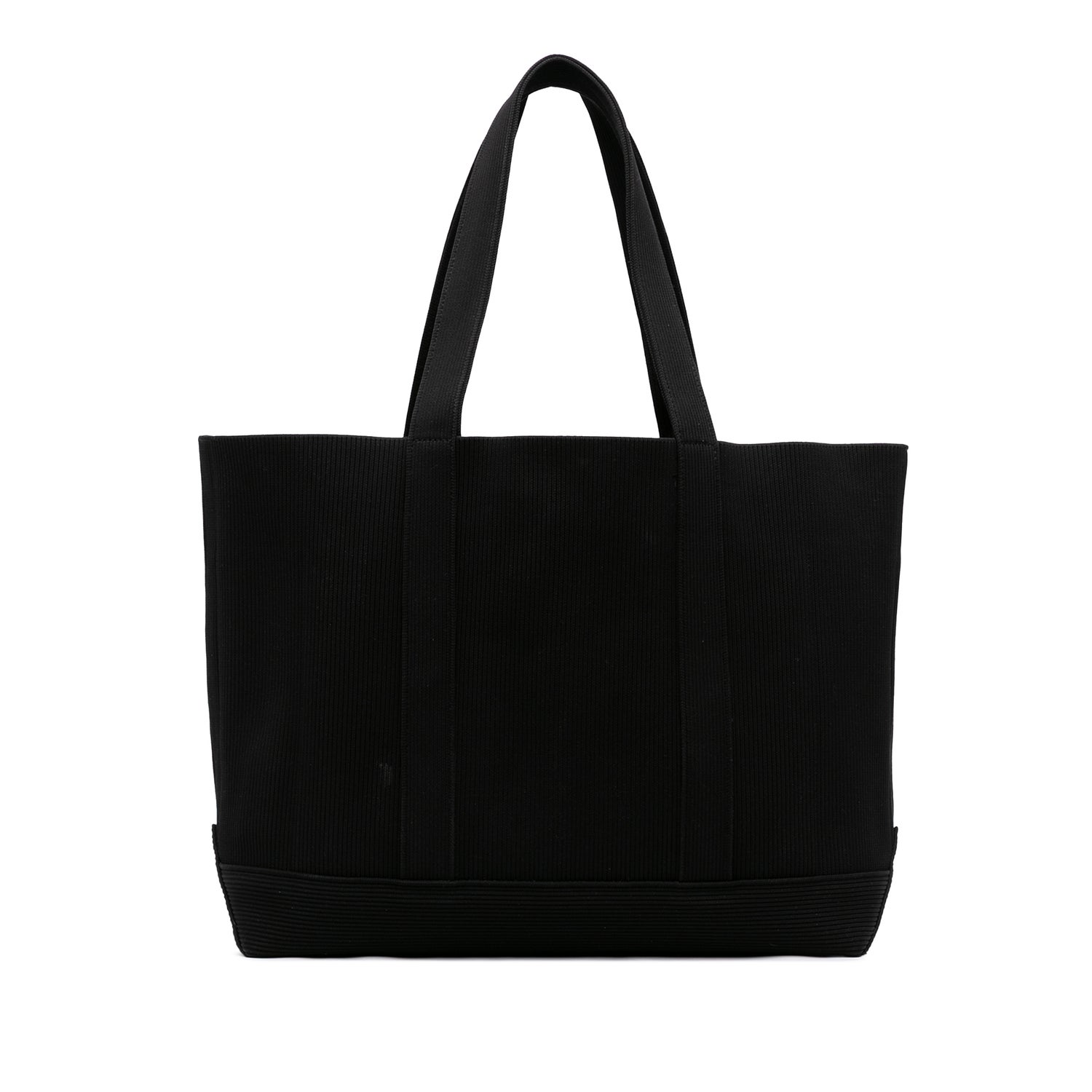 Debossed Logo Ribbed Knit Ryan Tote
