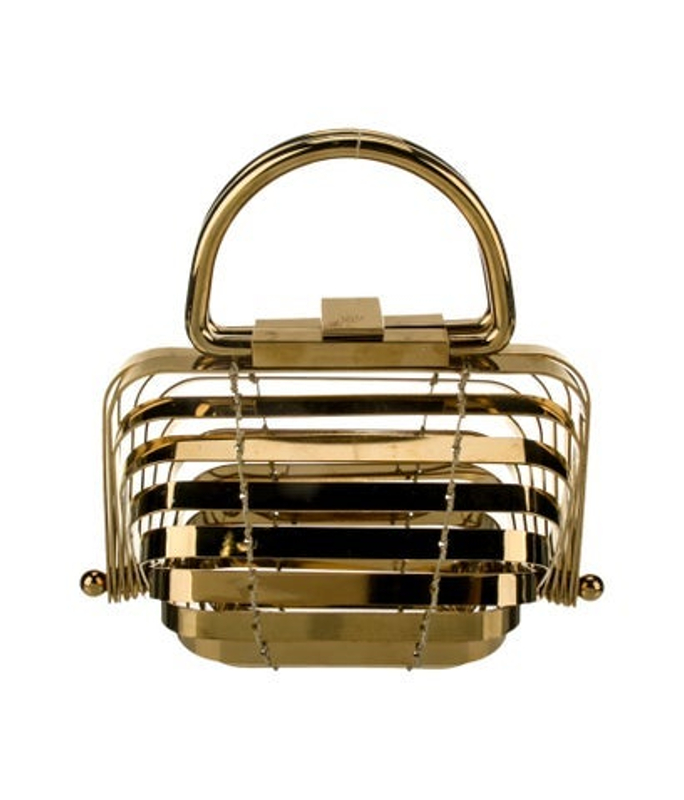 Cult Gaia Gaia Metal Top Handle Bag