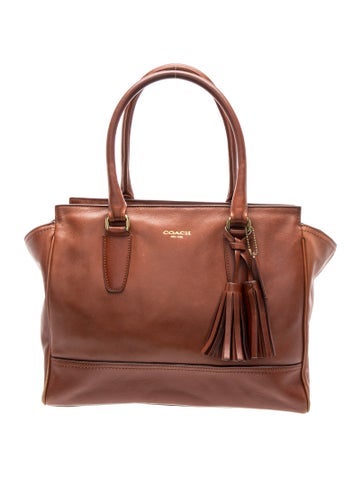 Leather Top Handle Bag