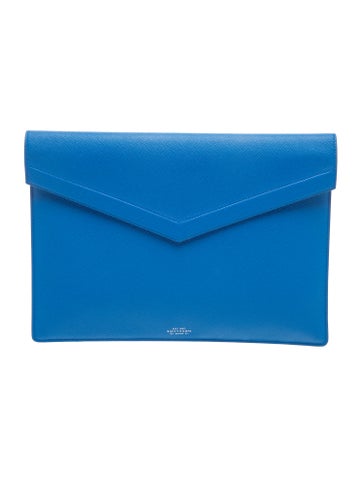 Smythson Leather Clutch
