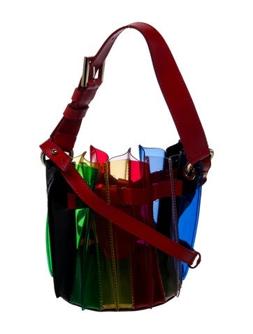 Sara Battaglia PVC Bucket Bag
