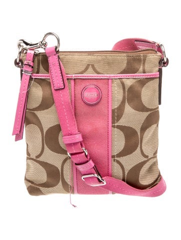 Coach Canvas Messenger Bag