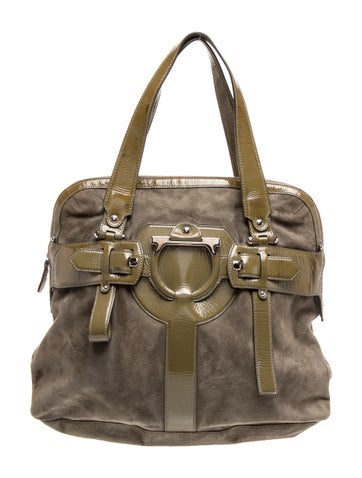 Suede Shoulder Bag