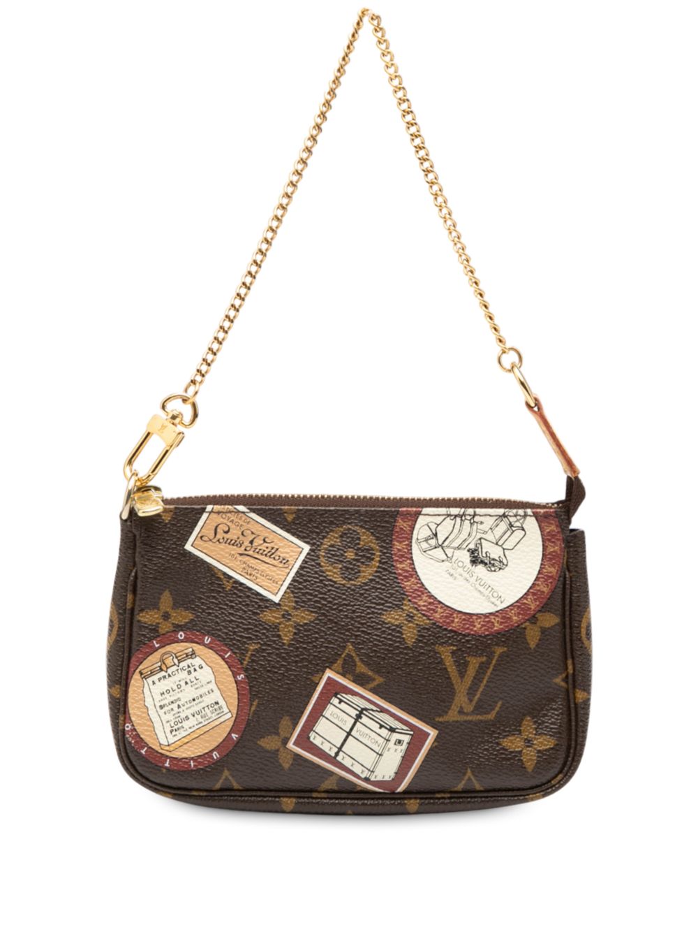 Louis Vuitton 2009 Monogram Patch Mini Pochette Accessoires handbag