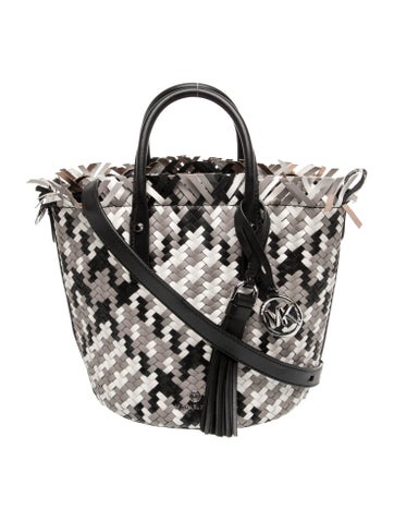 Michael Kors Leather Top Handle Bag