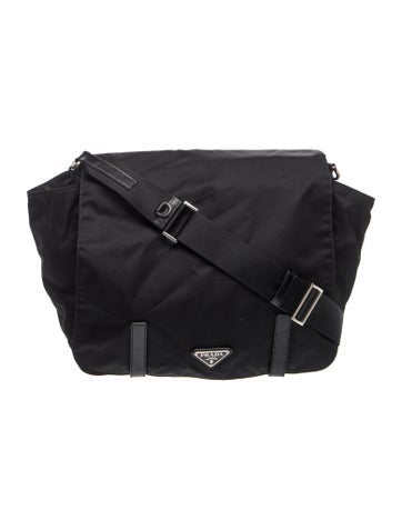 Tessuto Nylon Messenger Bag