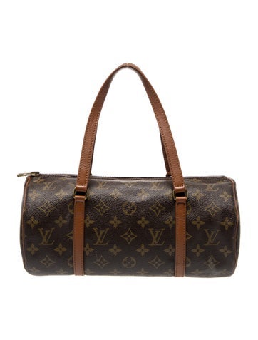 Leather Monogram Papillon 30