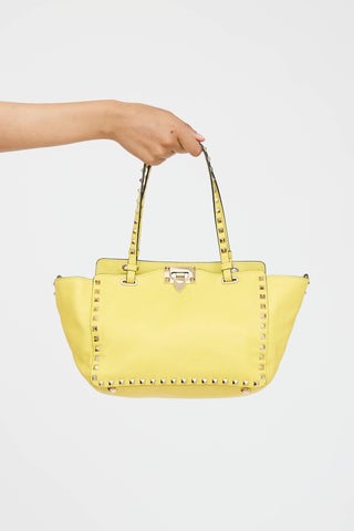 Rockstud Trapeze Tote