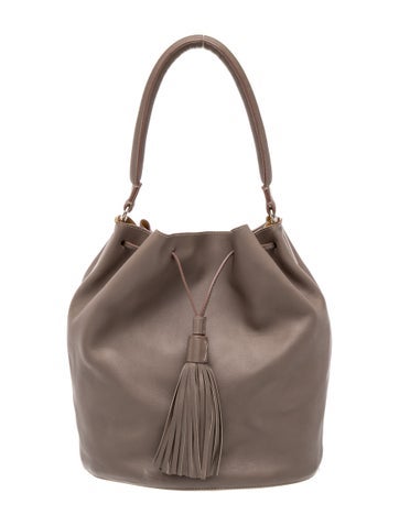 Leather Bucket Bag