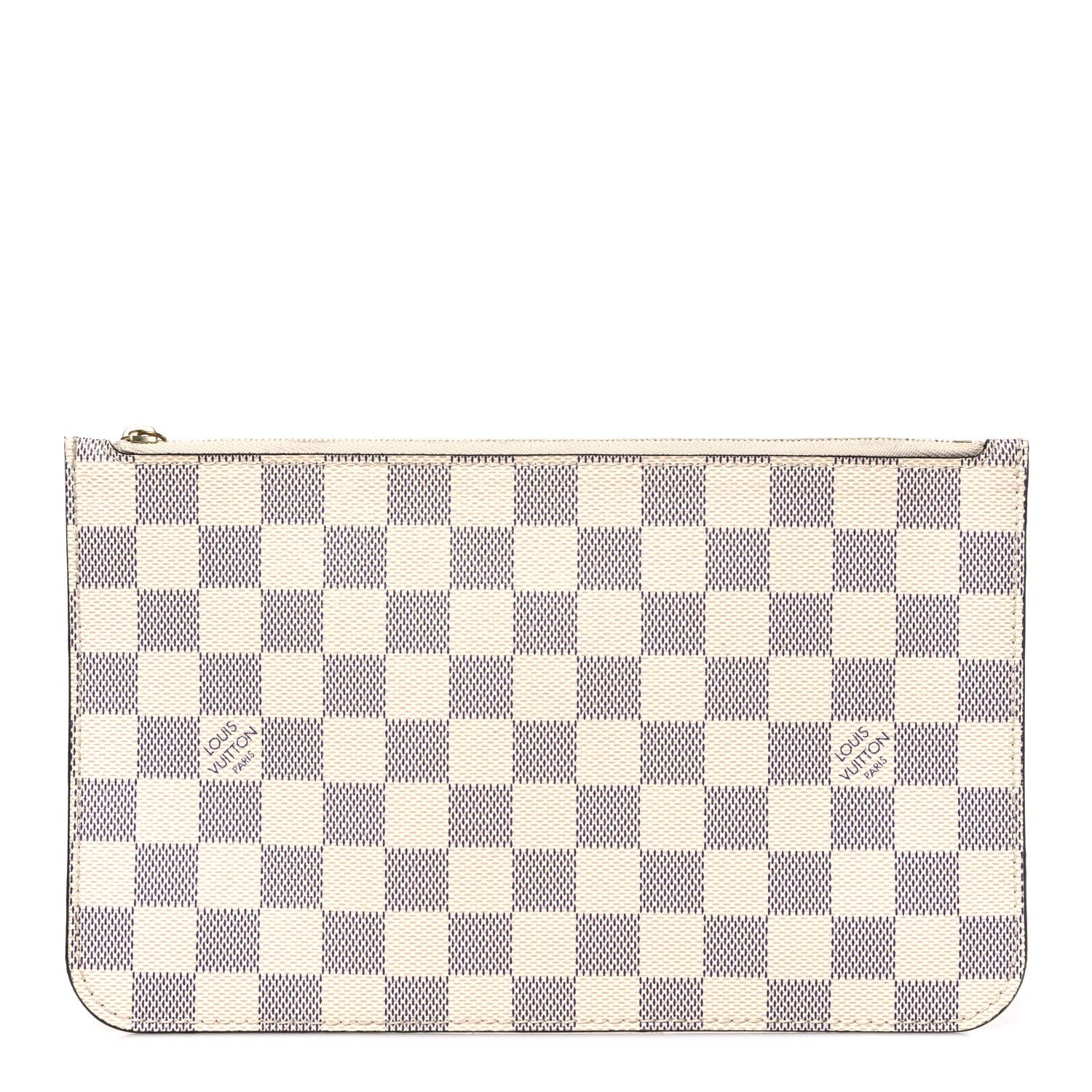 Louis Vuitton Louis Vuitton Damier Azur Braided Neverfull MM GM Pochette Pink