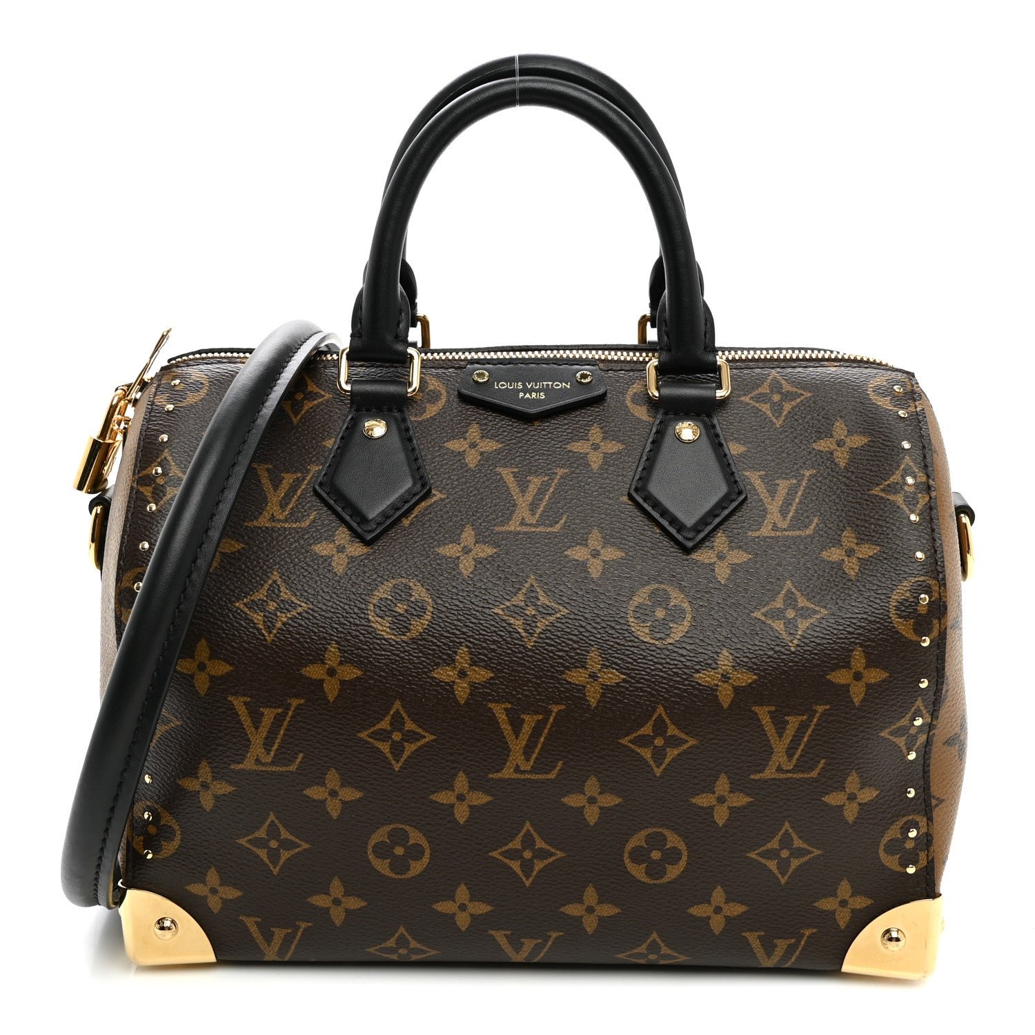 Louis Vuitton Reverse Monogram Speedy Trunk 25