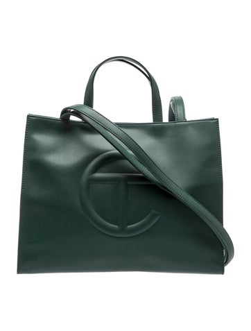 Vegan Leather Shopping Tote w/ Tags