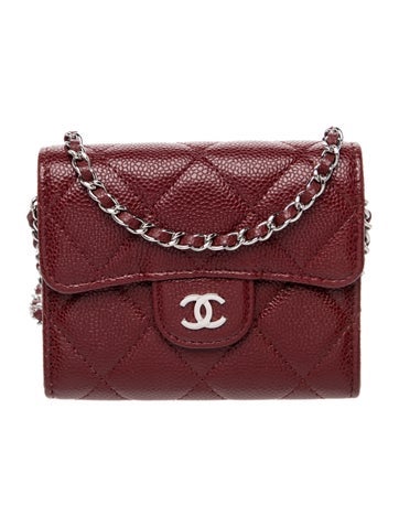 Quilted Card Holder w/ Chain