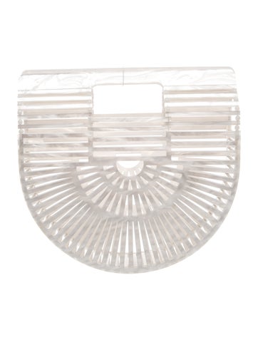 Cult Gaia Acrylic Top Handle Bag